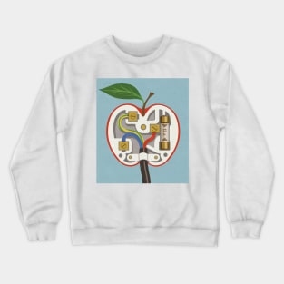 Plug Apple Crewneck Sweatshirt